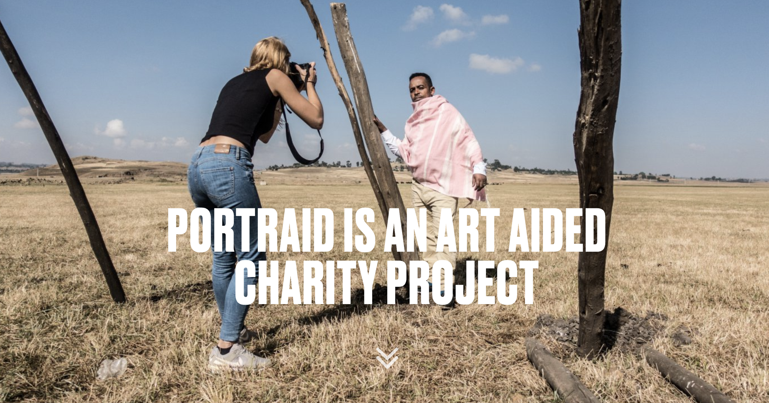 portrAid is an art aided charity project initiated by the ABURY Foundation and Thomas Rusch.