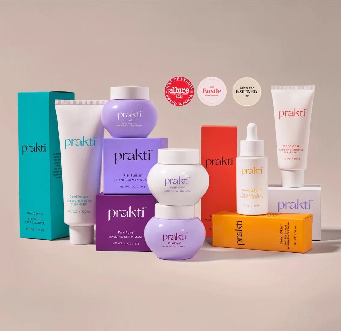 Discover Prakti's India-inspired skincare. Our innovative formulas, rooted in India's rich culture and spirituality, empower every modern woman. Elevate...
