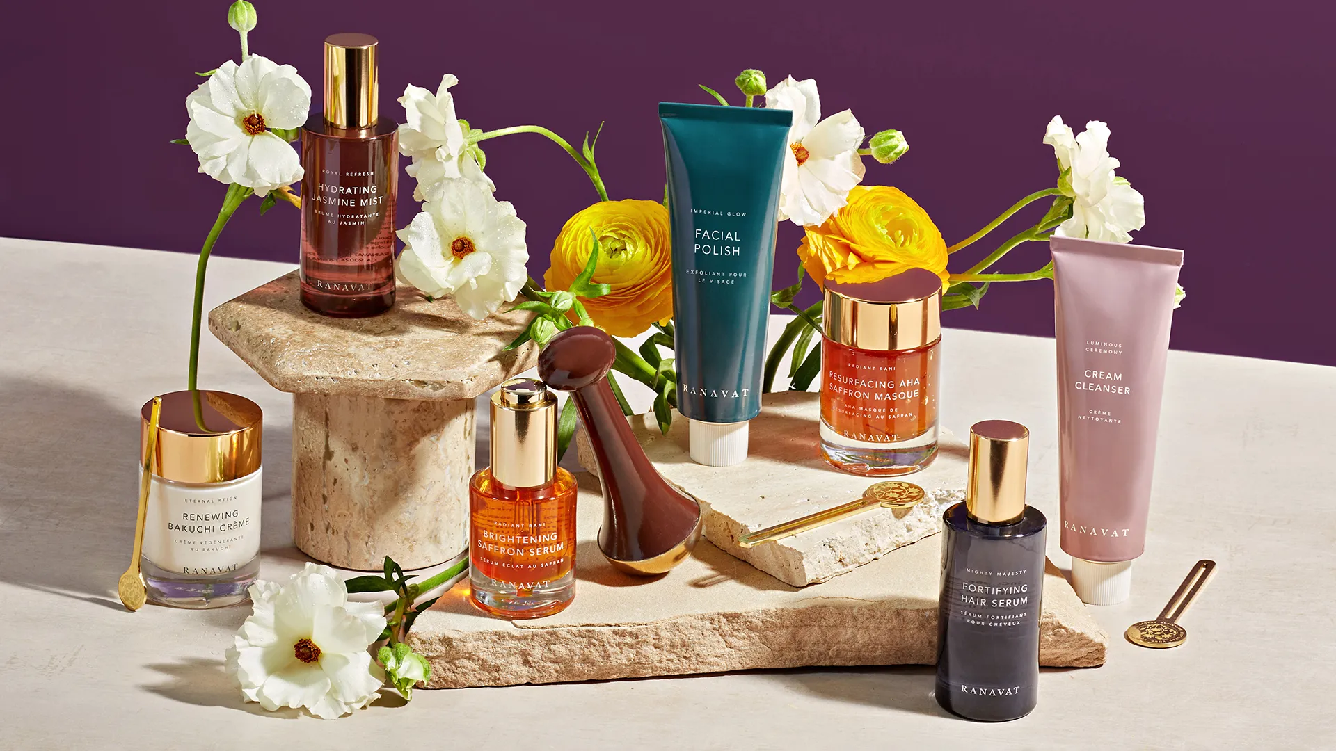 Exquisitely formulated skincare and haircare that combine ayurvedic tradition and modern science.